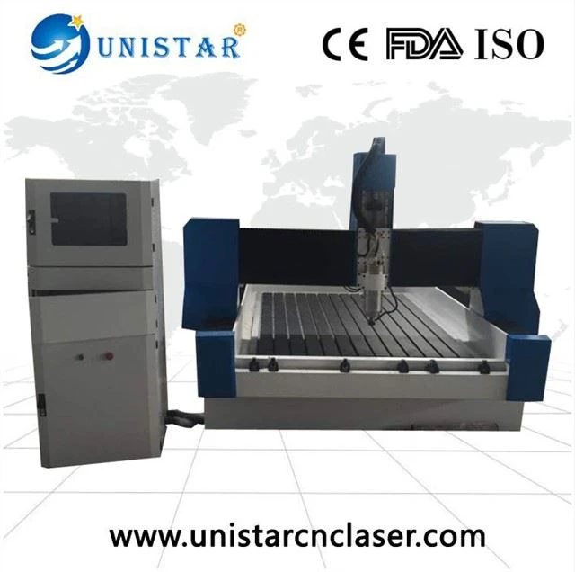 Kő márvány gránit faragógép CNC router 1325 vízhűtő rendszerrel